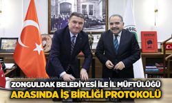Zonguldak Belediyesi ile İl Müftülüğü arasında İş Birliği Protokolü