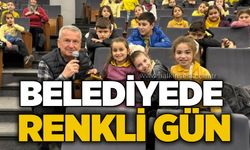 Belediyede renkli gün