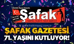 Karaelmas Gazeteciler Derneği, Şafak Gazetesi'nin 71. yılını kutladı