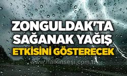 Zonguldak'ta sağanak yağış etkisini gösterecek