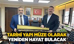 Tarihi yapı müze olarak yeniden hayat bulacak