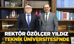 Rektör Özölçer Yıldız Teknik Üniversitesi'nde
