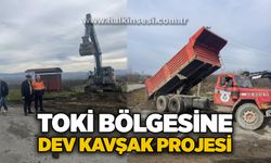 TOKİ bölgesine dev kavşak projesi