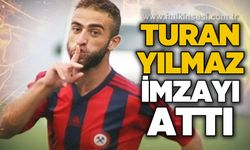 Turan Yılmaz imzayı attı, yeni takımıyla ilk idmana çıktı