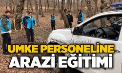 UMKE personeline arazi eğitimi