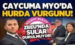 Çaycuma MYO’da hurda vurgunu!