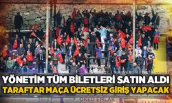 Yönetim tüm biletleri satın aldı, taraftar stada ücretsiz giriş yapacak!..
