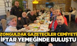 Zonguldak Gazeteciler Cemiyeti iftarda buluştu