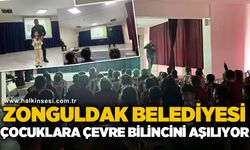 Zonguldak Belediyesi çocuklara çevre bilincini aşılıyor