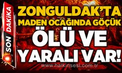 Zonguldak'ta maden ocağında göçük: 1 ölü, 1 yaralı