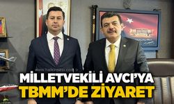 Milletvekili Avcı’ya TBMM’de ziyaret