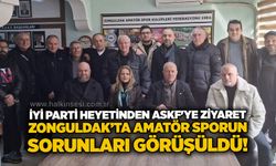 İYİ Parti Heyetinden ASKF'ye ziyaret..Zonguldak’ta Amatör Sporun sorunları görüşüldü!