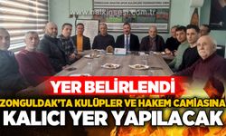 Zonguldak'ta kulüpler ve hakem camiasına kalıcı yer yapılacak... Yer belirlendi!..