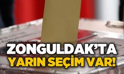 Zonguldak'ta yarın seçim var!