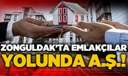 Zonguldak'ta emlakçılar "Yolunda A.Ş."