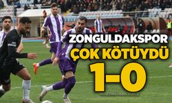 Zonguldakspor çok kötüydü 1-0