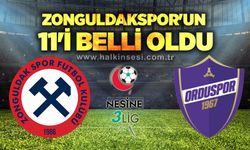Zonguldakspor'un 11'i belli oldu....