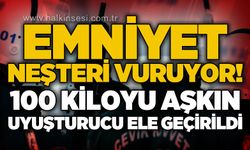 Emniyet neşteri vuruyor: 100 kilogramın üzerinde uy*şturucu ele geçirildi