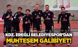 Kdz. Ereğli Belediyespor’dan muhteşem galibiyet!