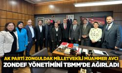 AK Parti Zonguldak Milletvekili Muammer Avcı ZONDEF yönetimini TBMM’de ağırladı