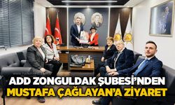 ADD Zonguldak Şubesi’nden Mustafa Çağlayan’a ziyaret
