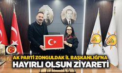 AK Parti Zonguldak İl Başkanlığı’na hayırlı olsun ziyareti