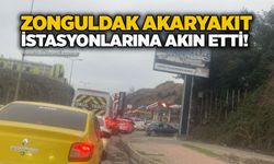 Zonguldak akaryakıt istasyonlarına akın etti!