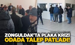Zonguldak'ta plaka krizi: Odada talep patladı!