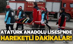 Zonguldak Atatürk Anadolu Lisesi'nde hareketli dakikalar!