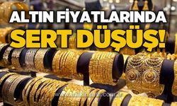 Altın fiyatlarında sert düşüş!