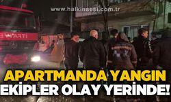 Apartmanda yangın: 7 kişi tahliye edildi, 2 kişi hastanelik oldu