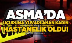 Zonguldak'ta uçuruma yuvarlanan kadın hastaneye kaldırıldı!