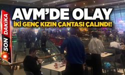 AVM’de olay: İki genç kızın çantası çalındı!