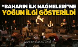 "Baharın İlk Nağmeleri"ne yoğun ilgi