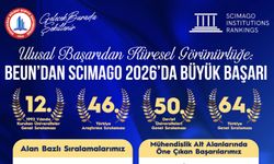 Ulusal başarıdan küresel görünürlüğe: BEUN’dan SCImago 2026’da büyük başarı