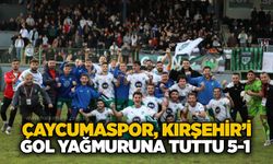 Çaycumaspor, Kırşehir’i gol yağmuruna tuttu 5-1