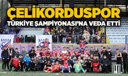 Çelikorduspor, Türkiye Şampiyonası’na veda etti