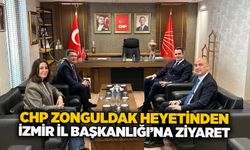 CHP Zonguldak Heyetinden İzmir İl Başkanlığı’na ziyaret