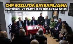 CHP Kozlu’da bayramlaşma: Protokol ve partililer bir araya geldi