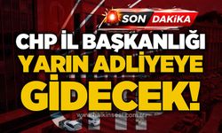 Cumhuriyet Halk Partisi Zonguldak İl Başkanlığı yarın adliyeye gidecek