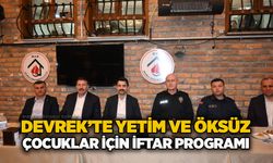Devrek’te yetim ve öksüz çocuklar için iftar programı