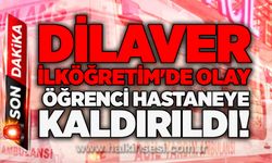 Dilaver İlköğretim duvara çarpan öğrenci hastaneye kaldırıldı