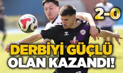 Derbiyi güçlü olan kazandı… 2-0
