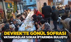 Devrek’te gönül sofrası: Vatandaşlar sokak iftarında buluştu