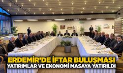 Erdemir’de iftar buluşması: Yatırımlar ve ekonomi masaya yatırıldı