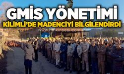 GMİS yönetimi Kilimli'de madenciyi bilgilendirdi