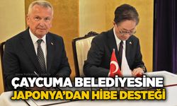 Çaycuma Belediyesine Japonya’dan hibe desteği