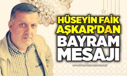 Hüseyin Faik Aşkar'dan bayram mesajı