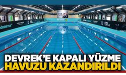 Devrek’e kapalı yüzme havuzu kazandırıldı