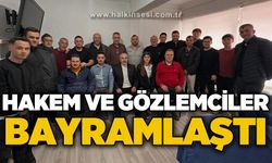 Hakem ve Gözlemciler bayramlaştı